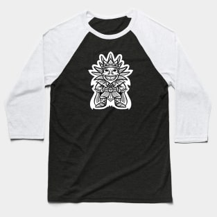 Cute Little Tribal Indian Chief Baseball T-Shirt